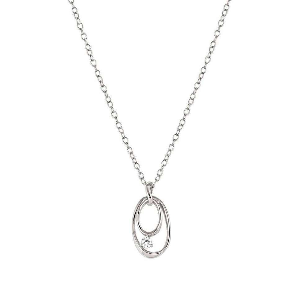 Nomination My Rebel Art Stone Set Oval Necklace