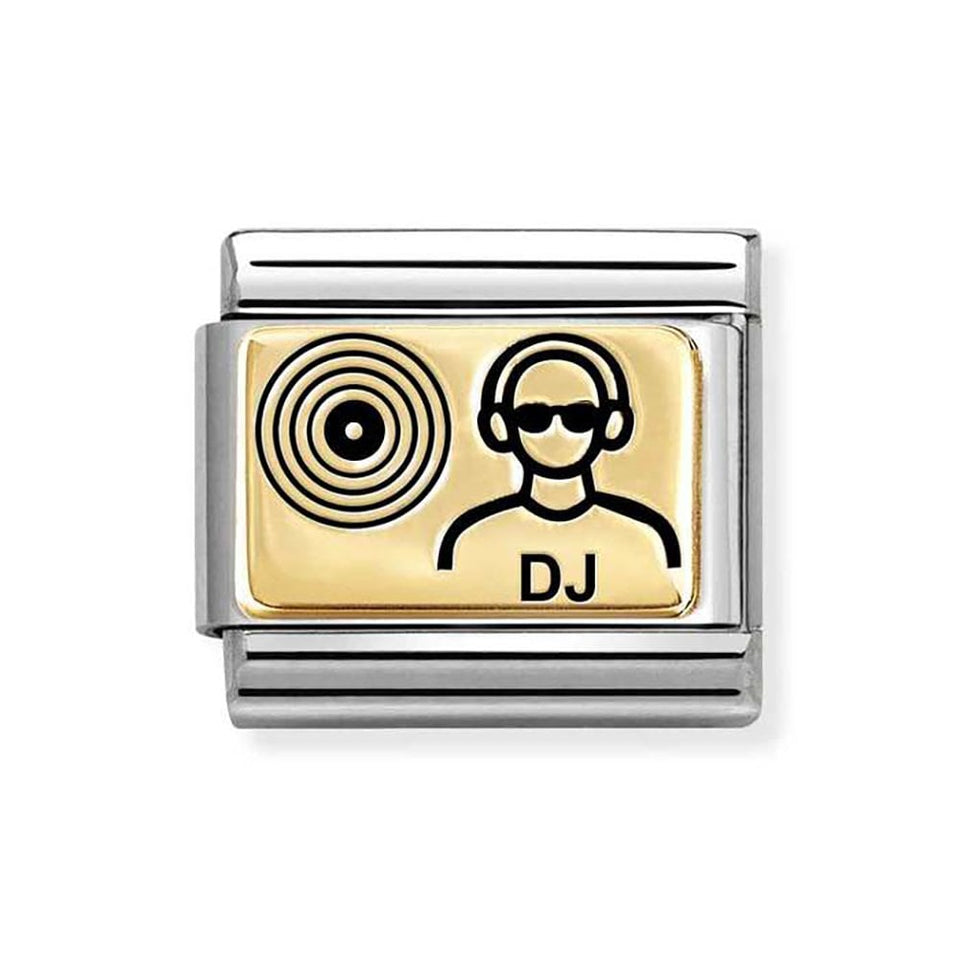 Nomination OUTLET CLASSIC Gold DJ Charm