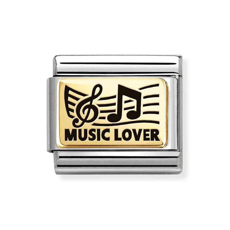 Nomination OUTLET CLASSIC Gold Music Lover Charm