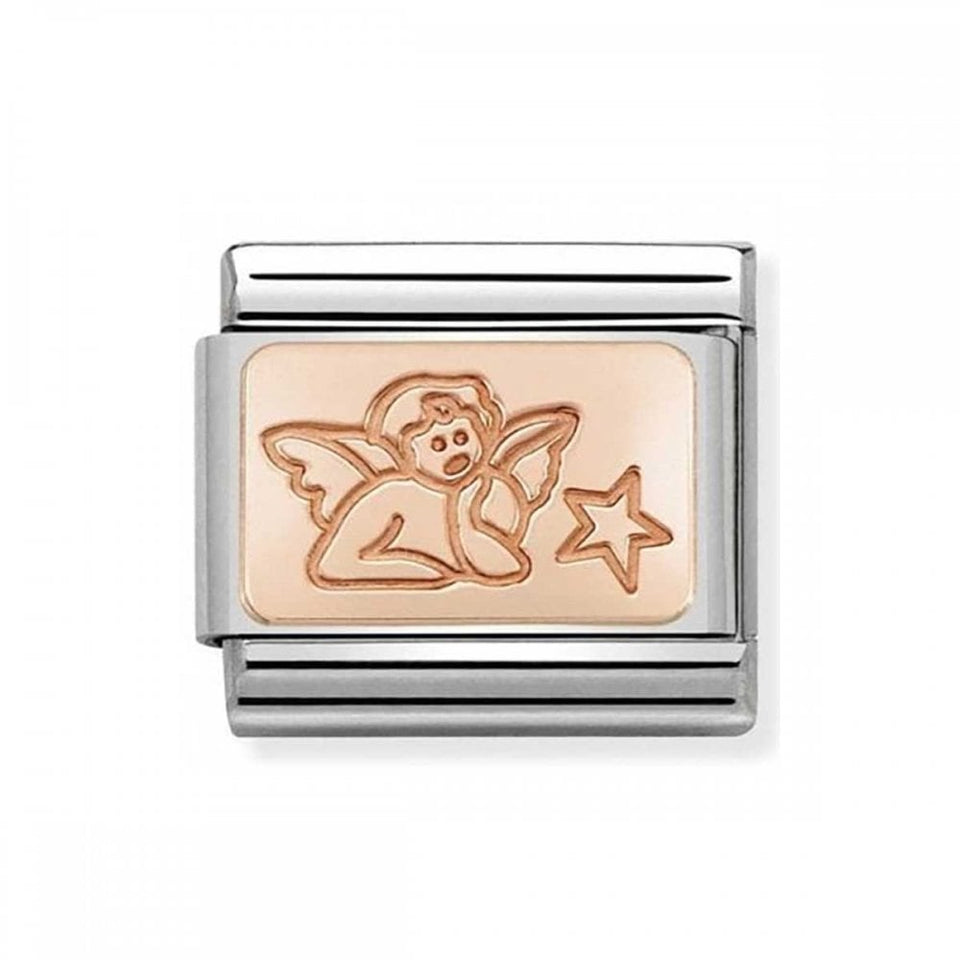 Nomination CLASSIC Rose Angel of Wishes Charm