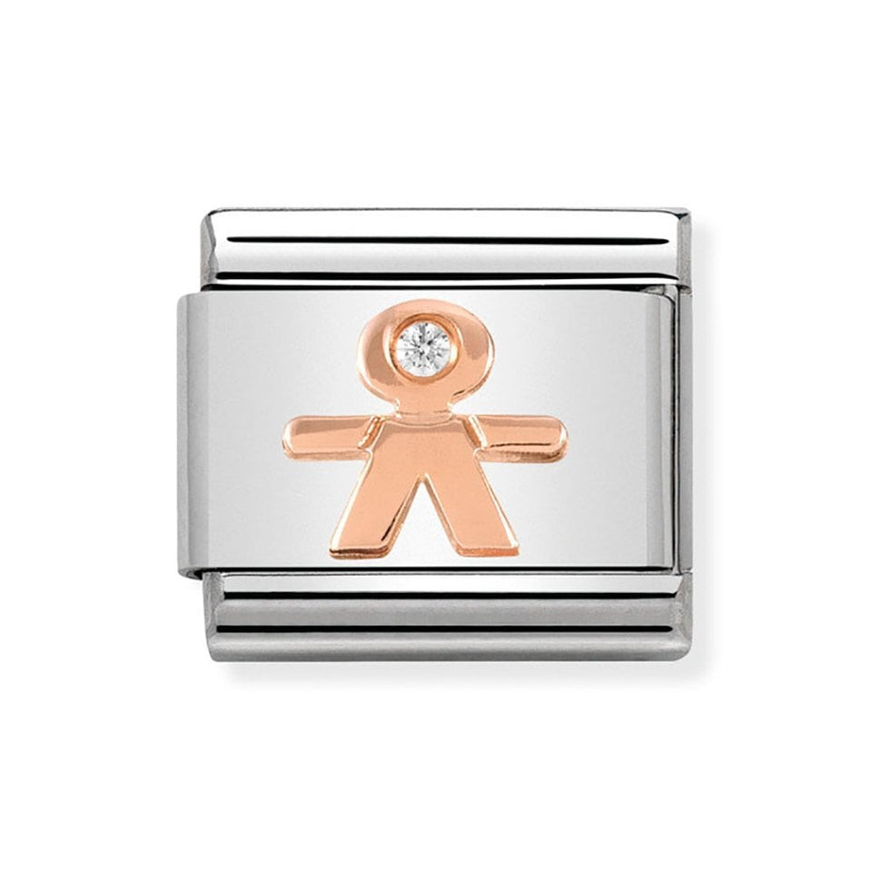 Nomination CLASSIC Rose Little Boy Charm