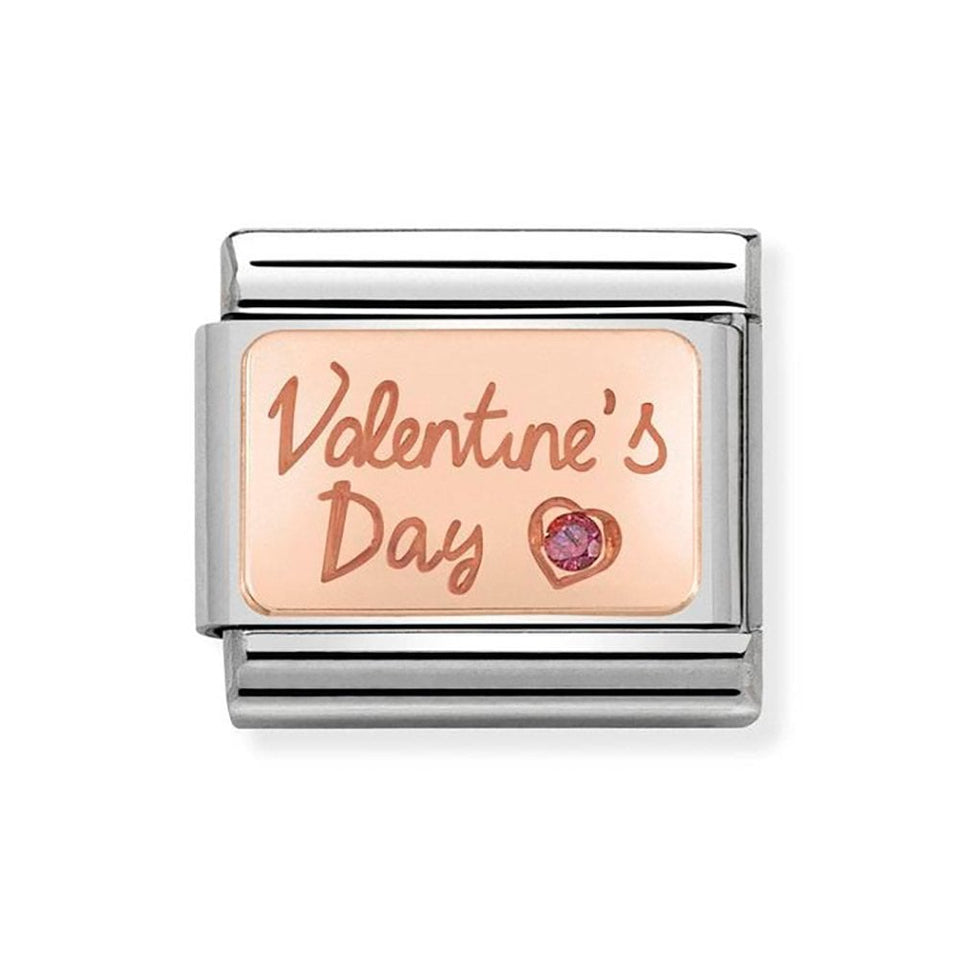 Nomination CLASSIC Rose 'VALENTINES DAY' Charm