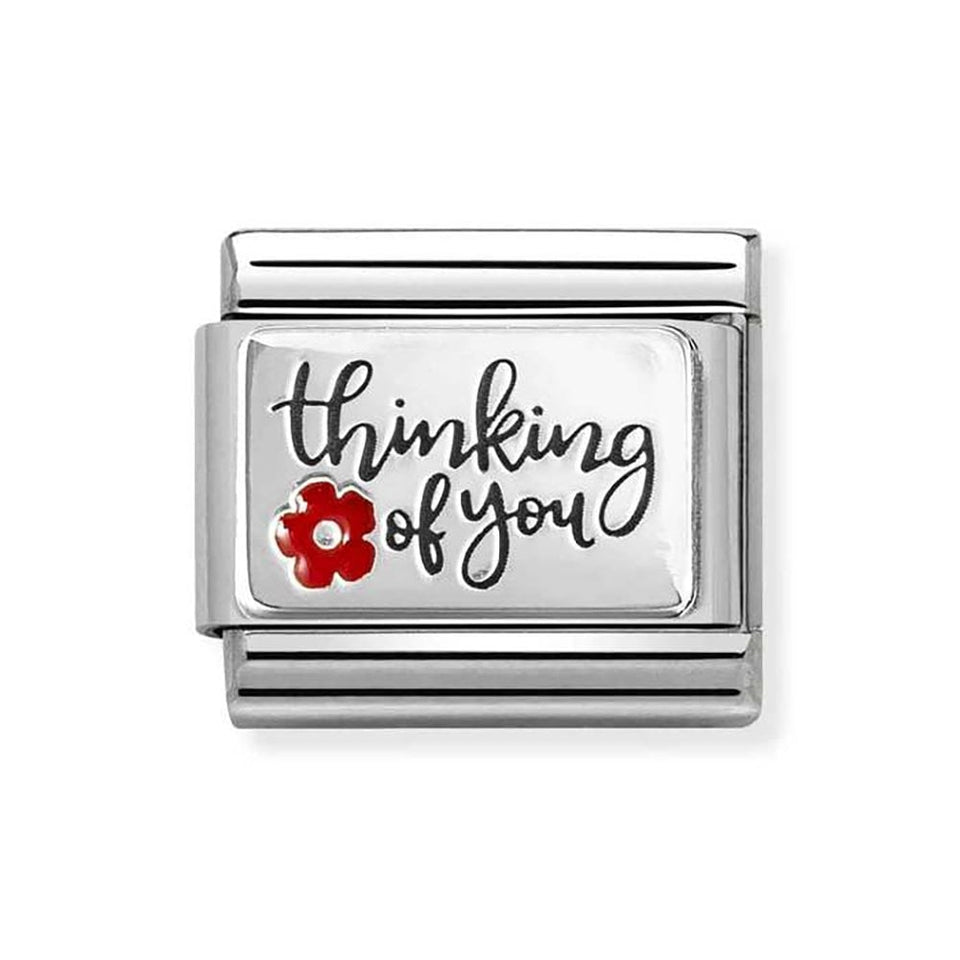 Nomination OUTLET CLASSIC Silvershine Thinking of You Charm
