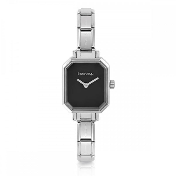 Nomination PARIS Black Rectangular Dial Ladies Watch