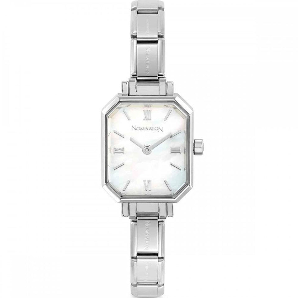 Nomination PARIS New Rectangular Mother of Pearl Dial Classic Watch