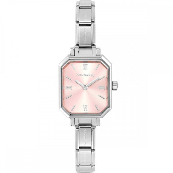 Nomination PARIS New Rectangular Pink Dial Watch