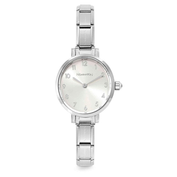 Nomination PARIS Oval Sunray Silver Dial Watch