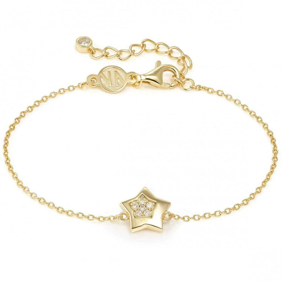 Nomination PETIT SPARKLE Silver Gold Plated Star Bracelet