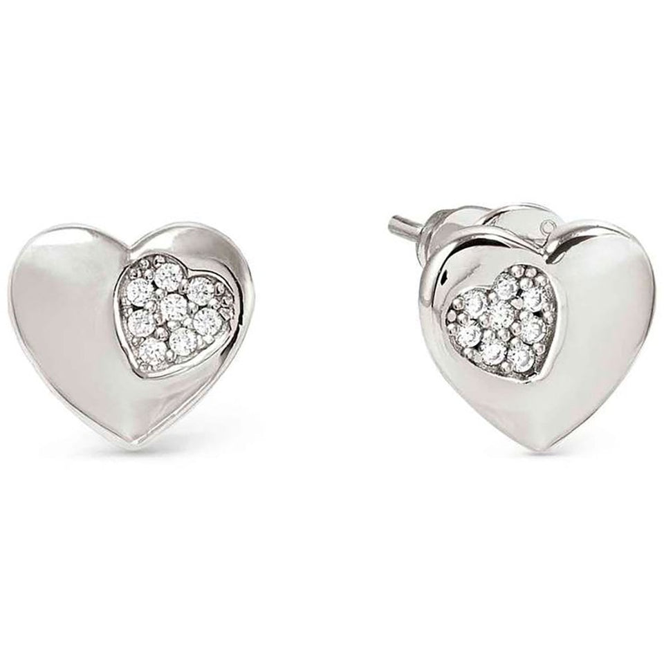 Nomination PETIT SPARKLE Silver Heart Earrings