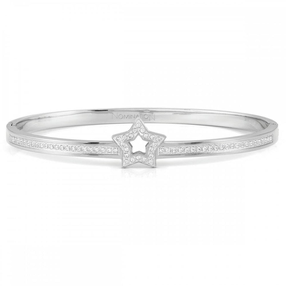 Nomination PRETTY Steel Bangle with Open Star
