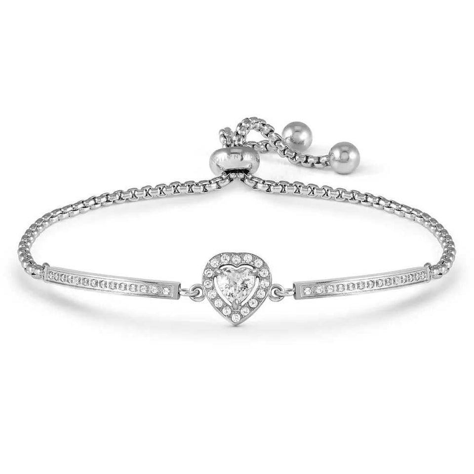 Nomination ROYAL DREAM Steel & Stone Set Heart Bracelet