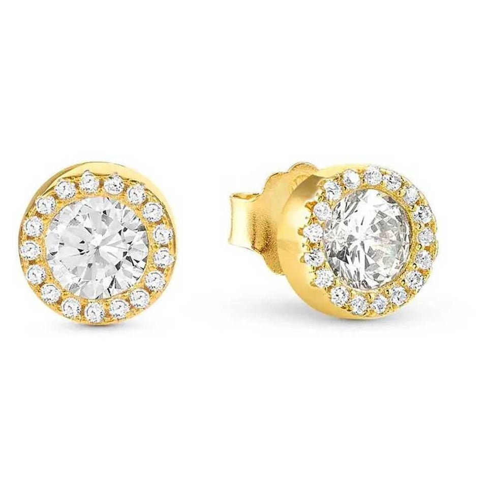 Nomination SEIDIVINA Gold Plated Steel Stone Set Earrings