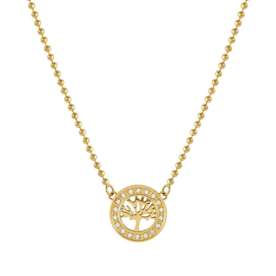 Nomination SOFFIO D'AMORE Gold Tone Tree of Life Necklace