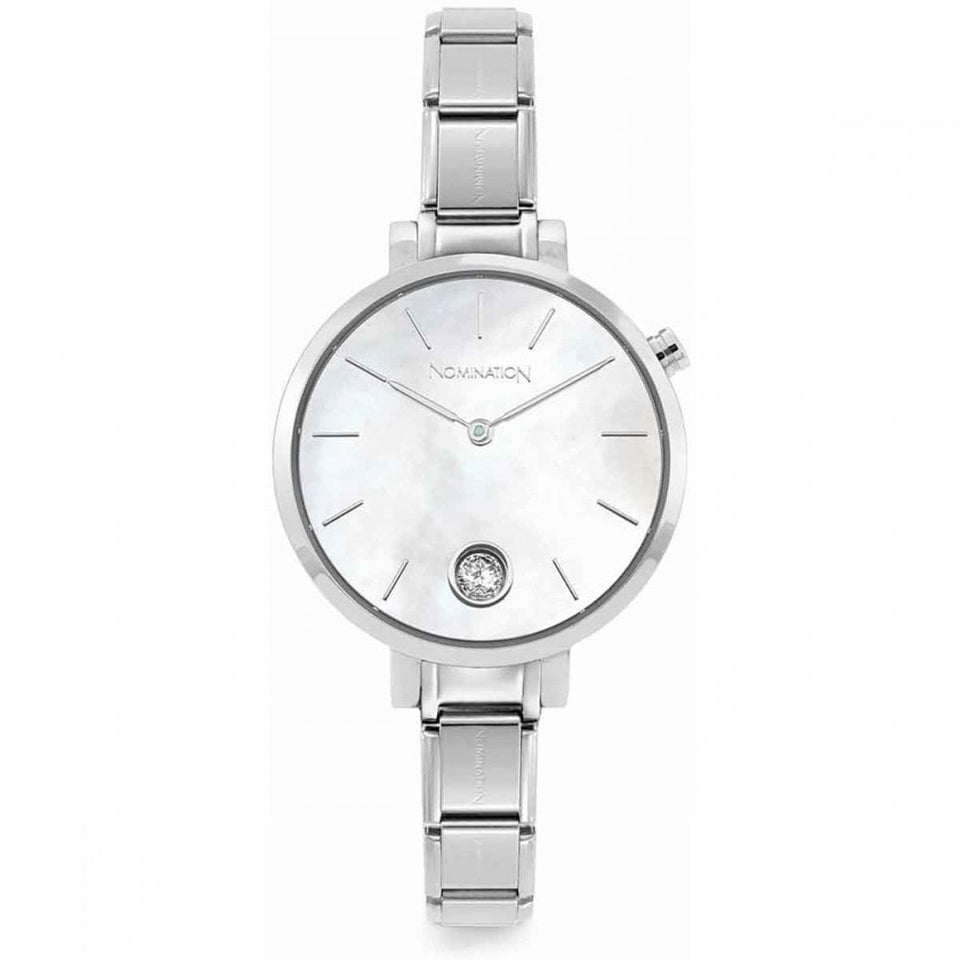 Nomination TIME Collection Round Mother of Pearl Dial Watch