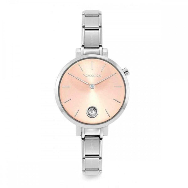 Nomination TIME  Collection Round Pink Dial Ladies Watch