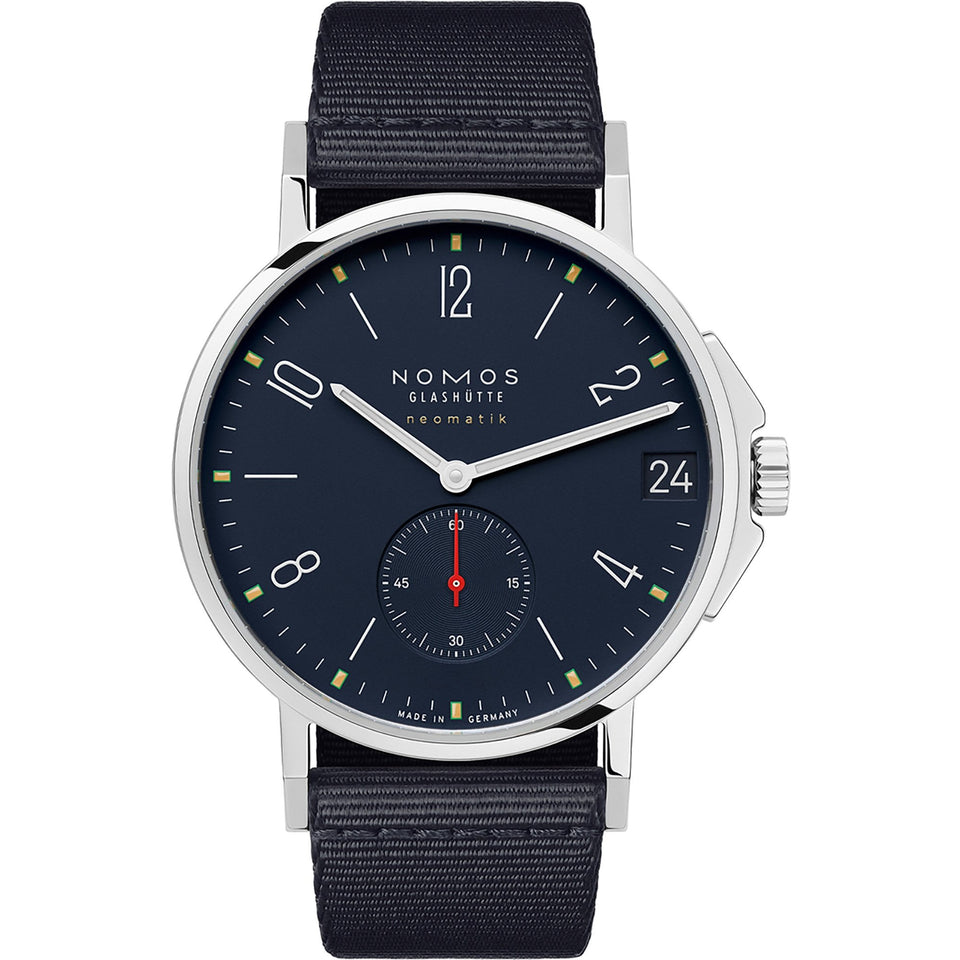 NOMOS Glashütte Ahoi Neomatik 38 Atlantic Automatic Watch | Exhibition Caseback
