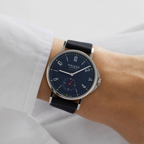 NOMOS Glashütte Ahoi Neomatik 38 Atlantic Automatic Watch | Exhibition Caseback