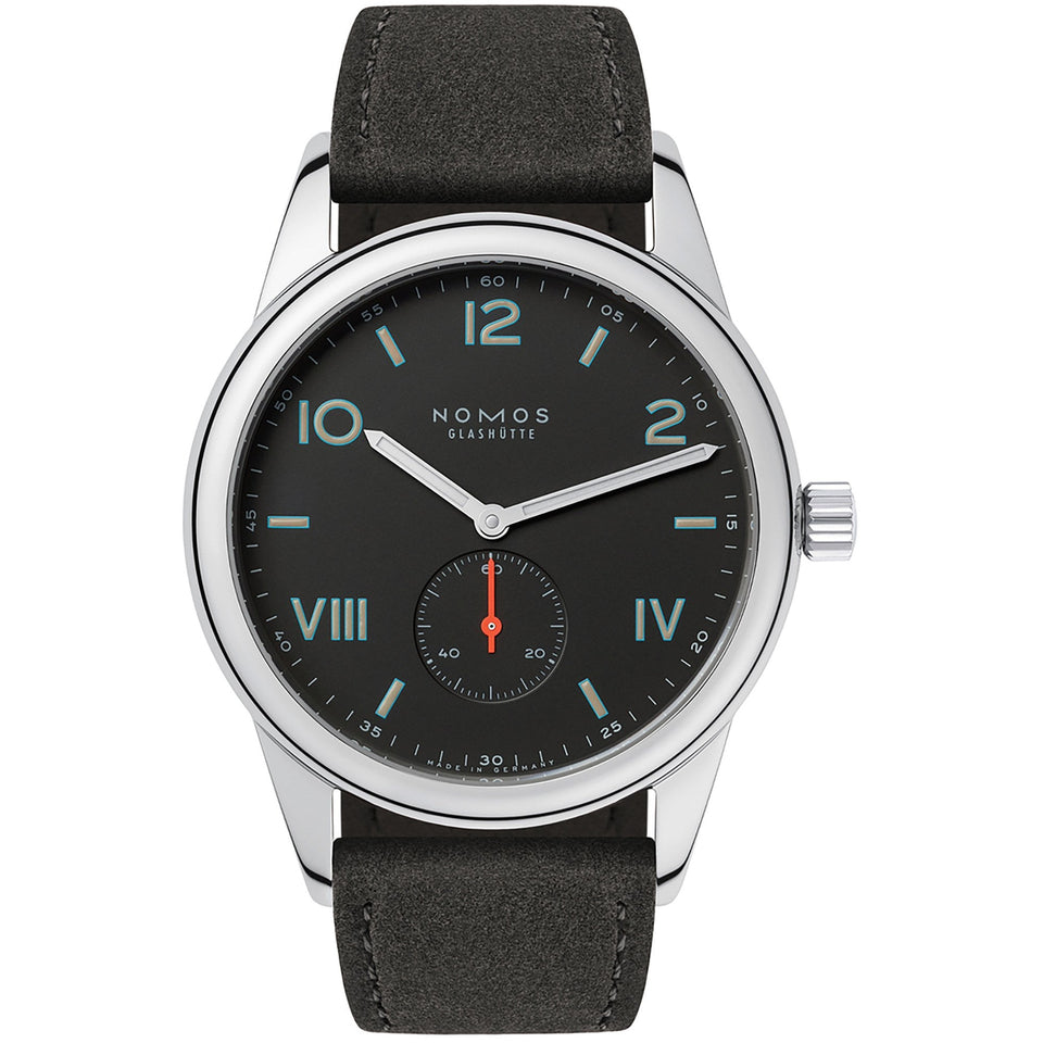 NOMOS Glashütte Club Campus 38 Night Dial Hand Wound Watch