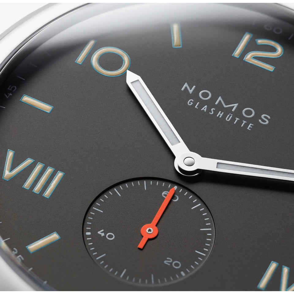 NOMOS Glashütte Club Campus 38 Night Dial Hand Wound Watch