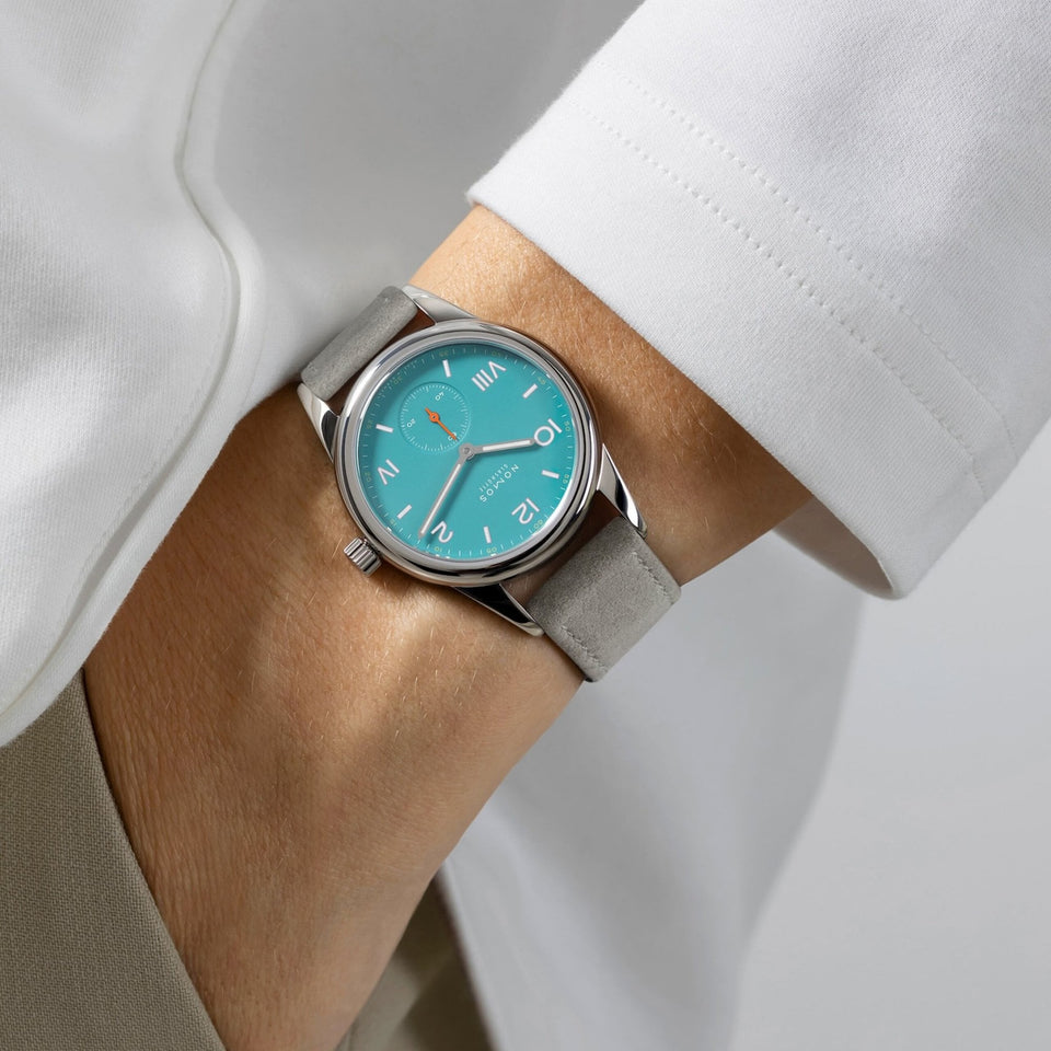 NOMOS Glashütte Club Campus Endless Blue Dial 36mm Hand Wound Watch