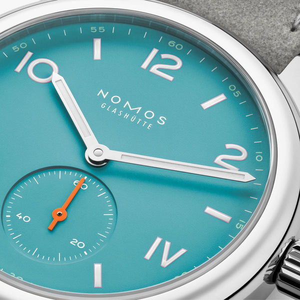 NOMOS Glashütte Club Campus Endless Blue Dial 36mm Hand Wound Watch