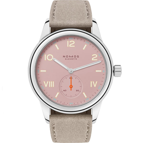 NOMOS Glashütte Club Campus Full Rose Dial 36mm Hand Wound Watch