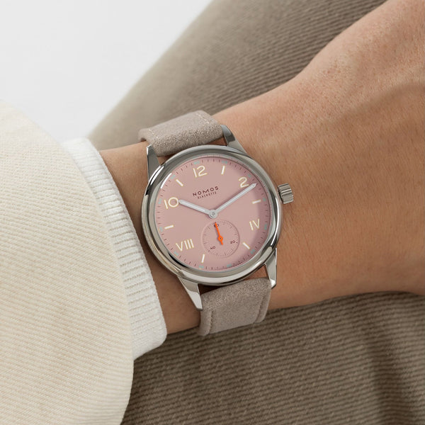 NOMOS Glashütte Club Campus Full Rose Dial 36mm Hand Wound Watch