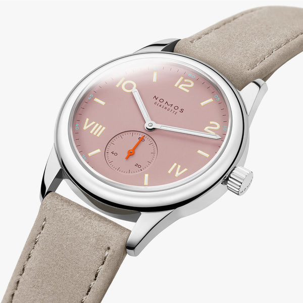 NOMOS Glashütte Club Campus Full Rose Dial 36mm Hand Wound Watch