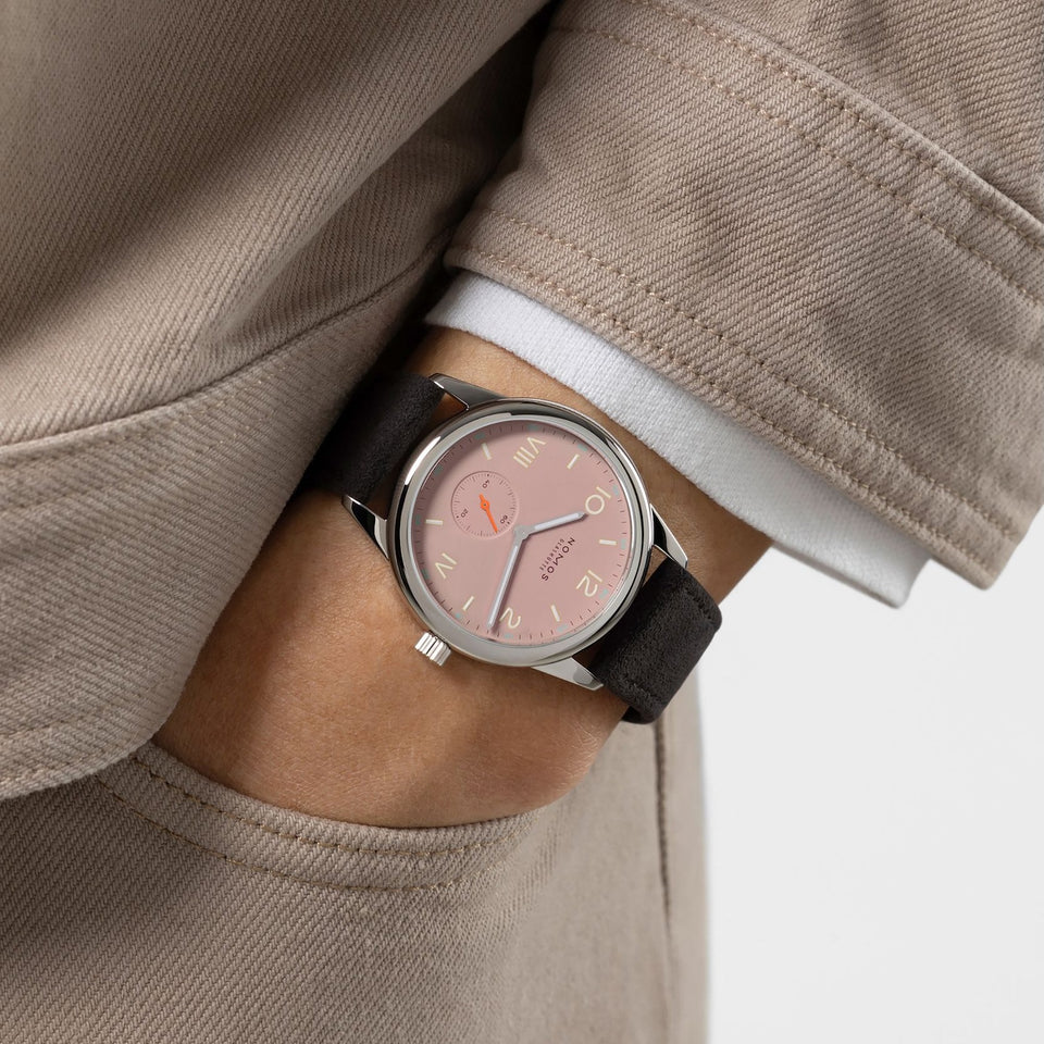 NOMOS Glashütte Club Campus Full Rose Dial 38mm Hand Wound Watch