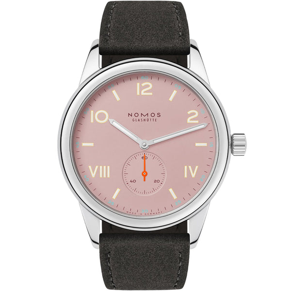 NOMOS Glashütte Club Campus Full Rose Dial 38mm Hand Wound Watch