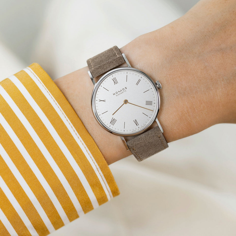 NOMOS Glashütte Ludwig 33 DUO White Dial Hand Wound Watch