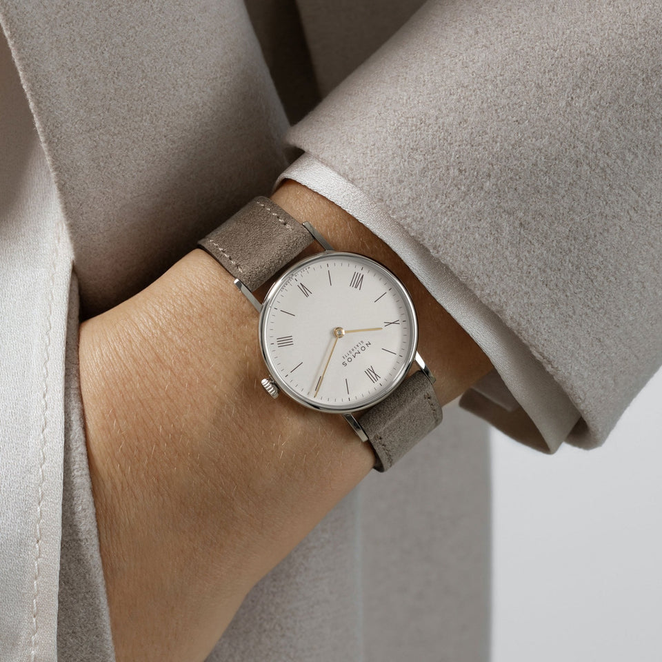 NOMOS Glashütte Ludwig 33 DUO White Dial Hand Wound Watch