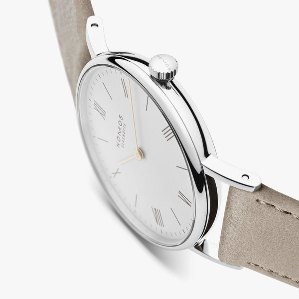 NOMOS Glashütte Ludwig 33 DUO White Dial Hand Wound Watch