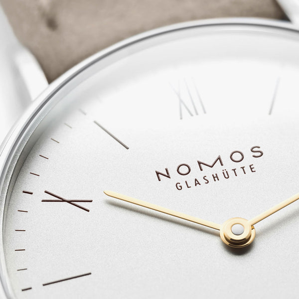 NOMOS Glashütte Ludwig 33 DUO White Dial Hand Wound Watch