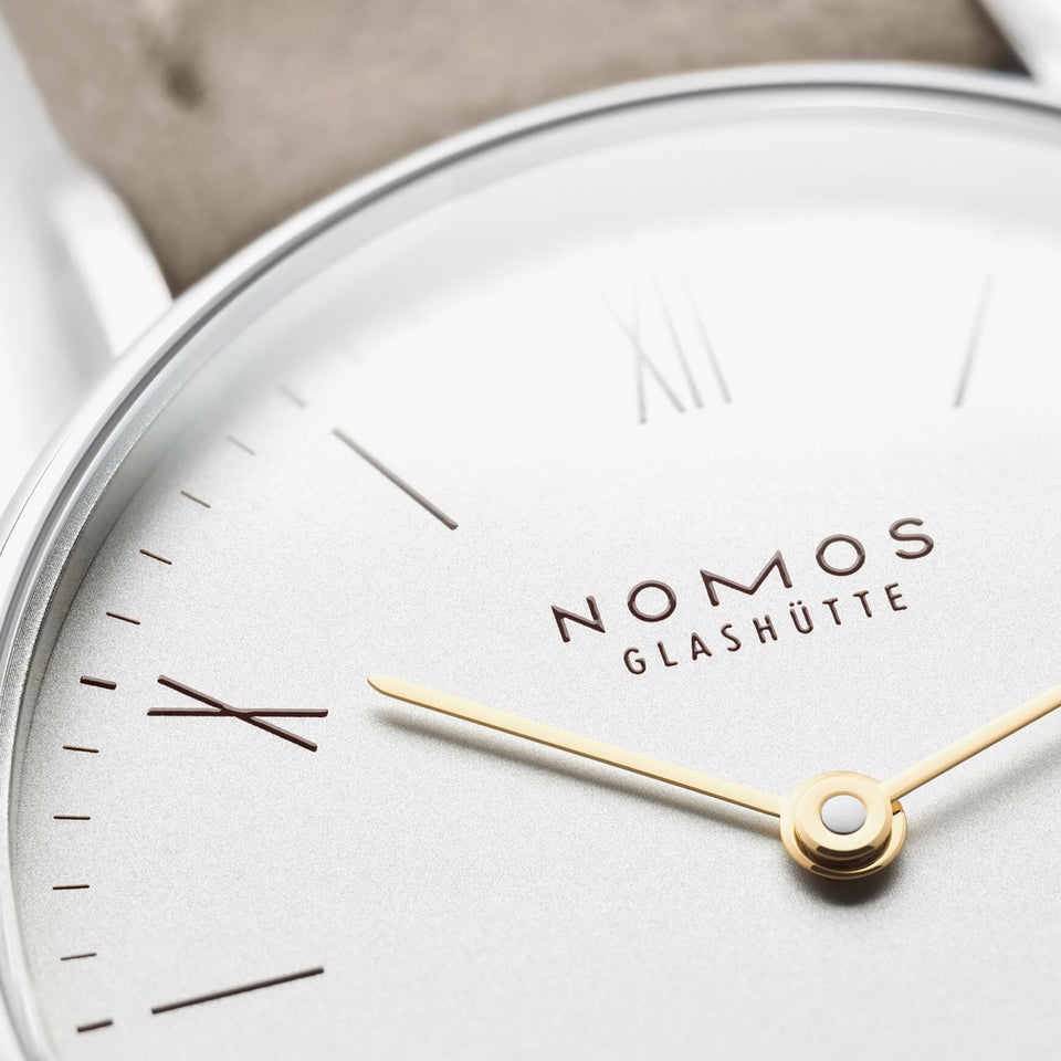 NOMOS Glashütte Ludwig 33 DUO White Dial Hand Wound Watch