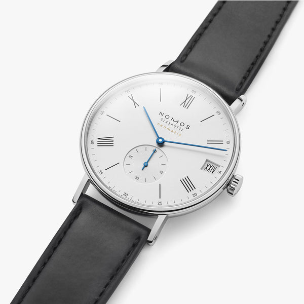 NOMOS Glashütte Ludwig Neomatik 41mm White Dial Automatic Watch | Exhibition Caseback