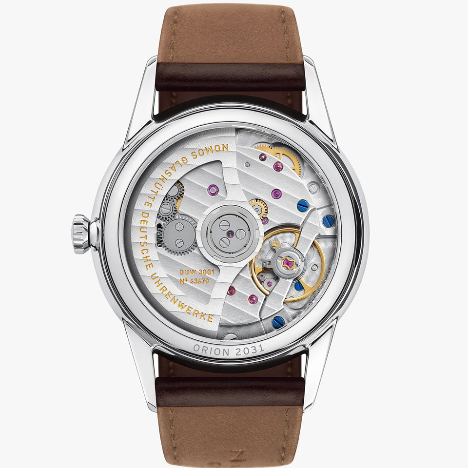NOMOS Glashütte Orion Neomatik Doré 36mm White Dial Automatic (Glass Back)