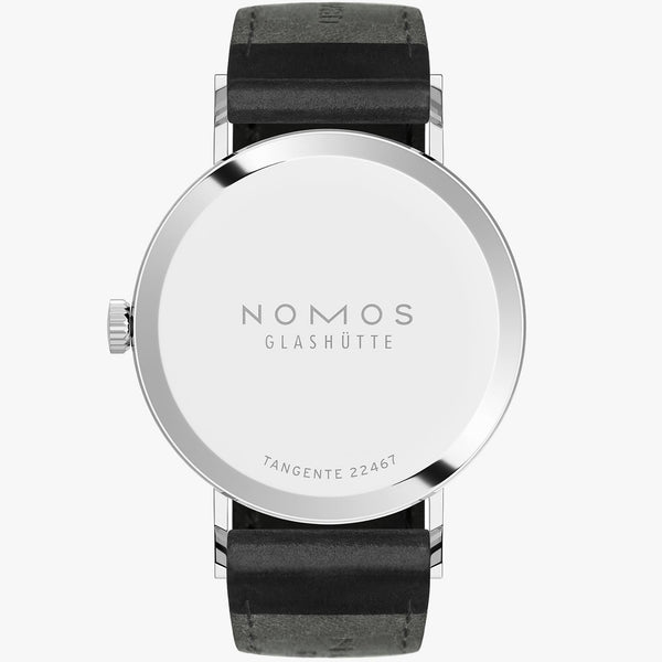 NOMOS Glashütte Tangente 2Date 38mm Blue Dial Hand Wound Watch