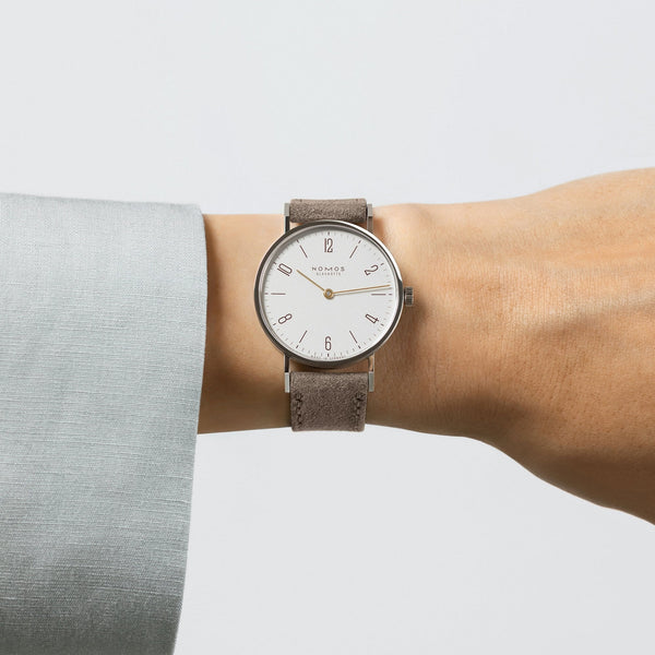 NOMOS Glashütte Tangente 33 DUO White Dial Hand Wound Watch