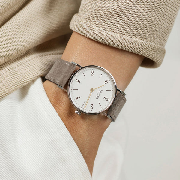 NOMOS Glashütte Tangente 33 DUO White Dial Hand Wound Watch