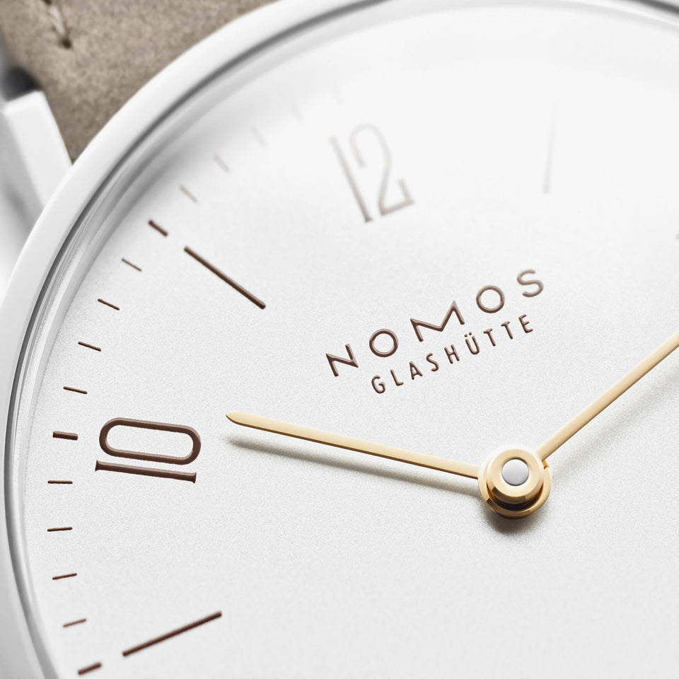 NOMOS Glashütte Tangente 33 DUO White Dial Hand Wound Watch