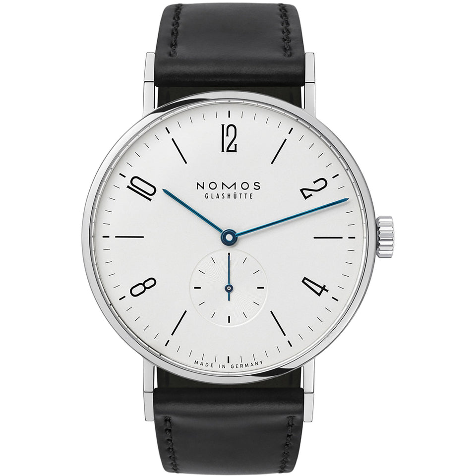 NOMOS Glashütte Tangente 38 Hand Wound White Dial Watch (Glass Back)