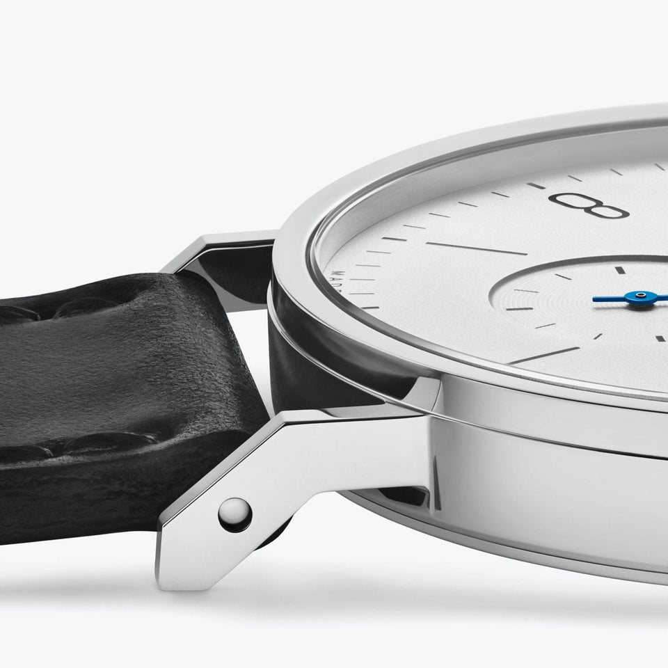NOMOS Glashütte Tangente 38 Hand Wound White Dial Watch (Glass Back)