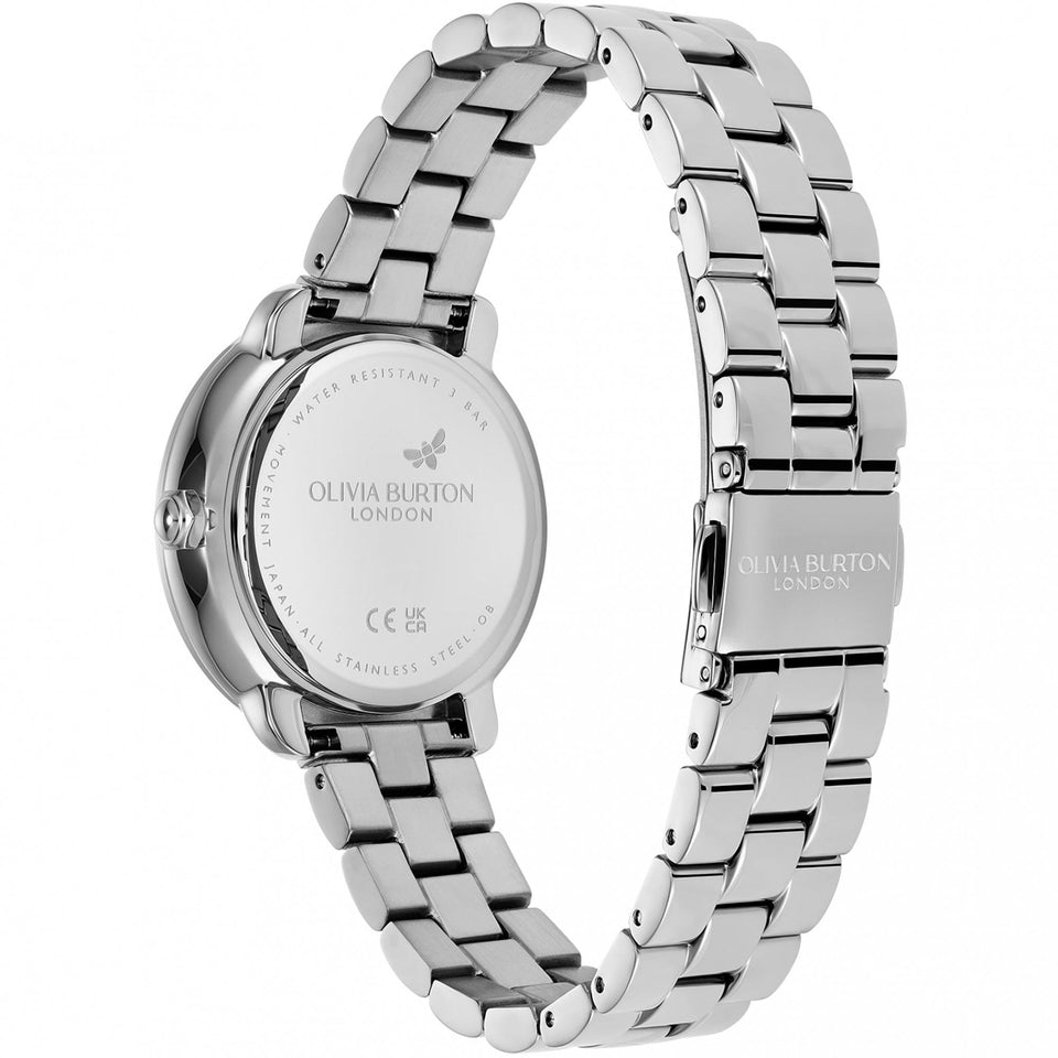 Olivia Burton Ladies Celestial Pink Dial Moon Phase Watch