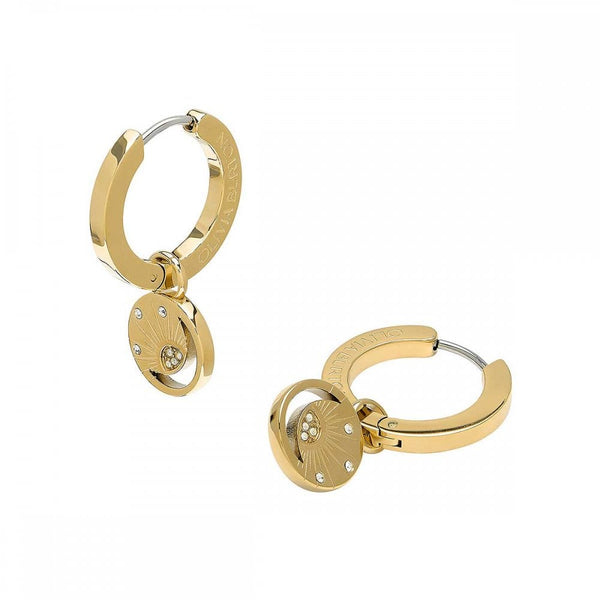 Olivia Burton Ladies Celestial Rising Sun Gold Plated Drop Earrings