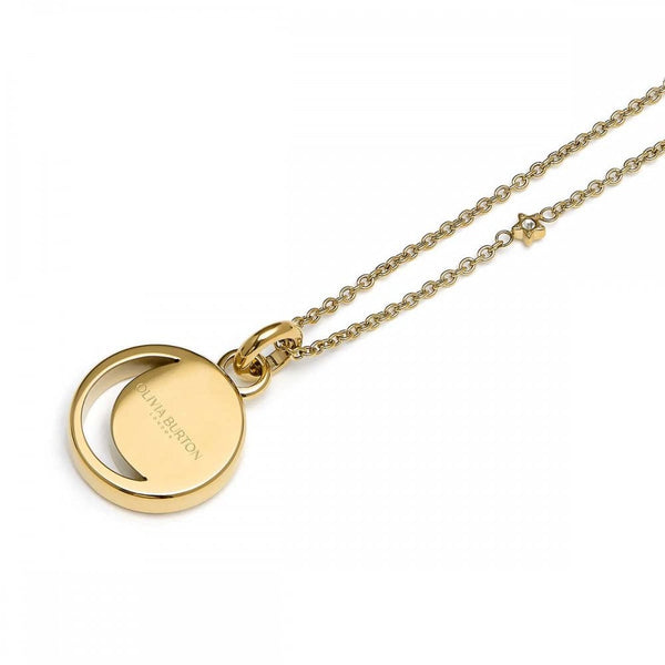 Olivia Burton Ladies Celestial Rising Sun Gold Plated Necklace
