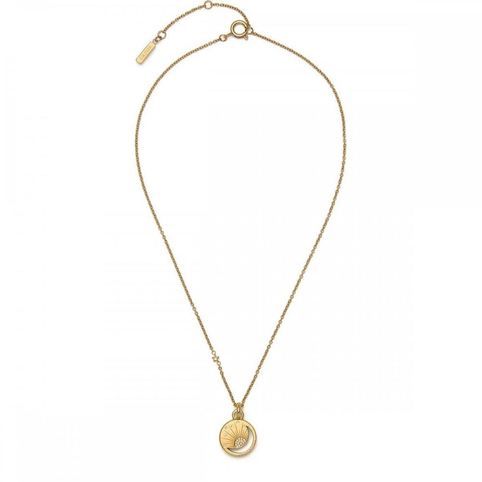 Olivia Burton Ladies Celestial Rising Sun Gold Plated Necklace