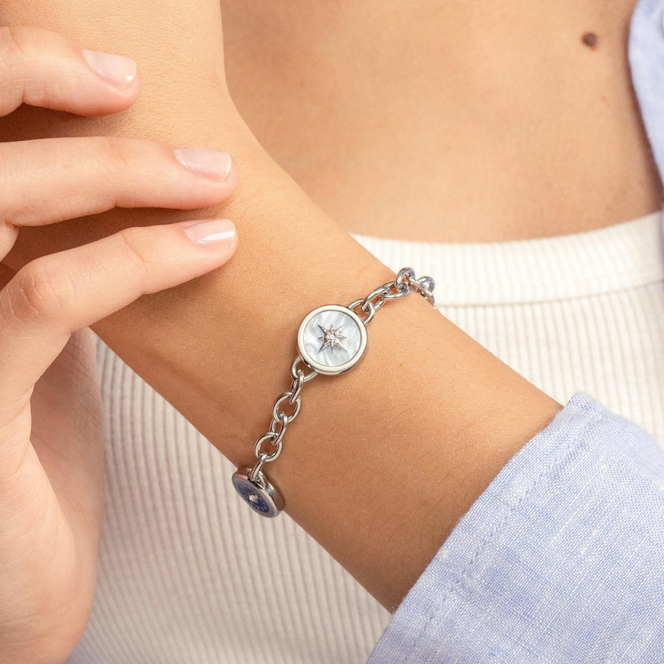Olivia Burton Ladies Charms North Star & Bee Bracelet