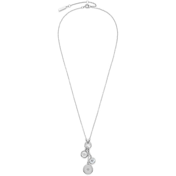 Olivia Burton Ladies Charms Stainless Steel North Star & Bee Necklace