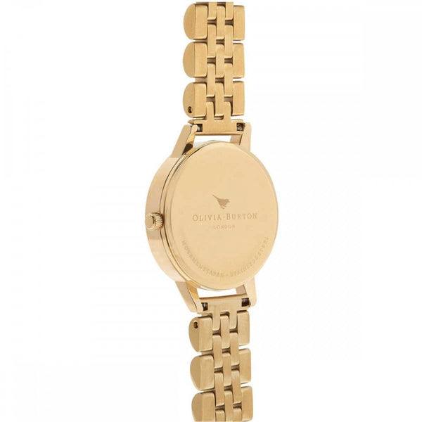 Olivia Burton Ladies Classic 30mm Mother Of Pearl Dial Gold Bracelet Watch